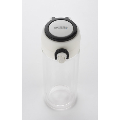 Bidon szklany VAKO 260 ml czarny