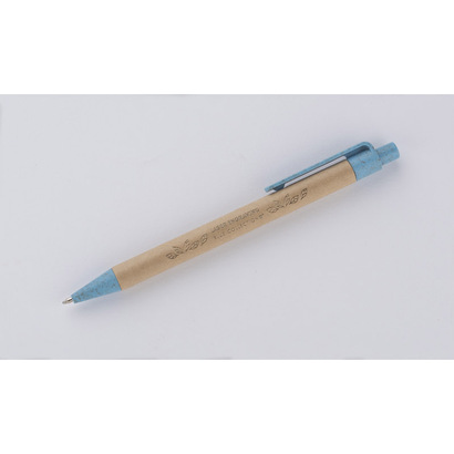 Długopis papierowy TIKO błękitny