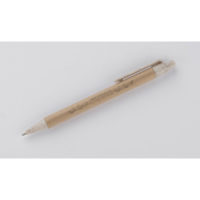 Długopis papierowy TIKO naturalny