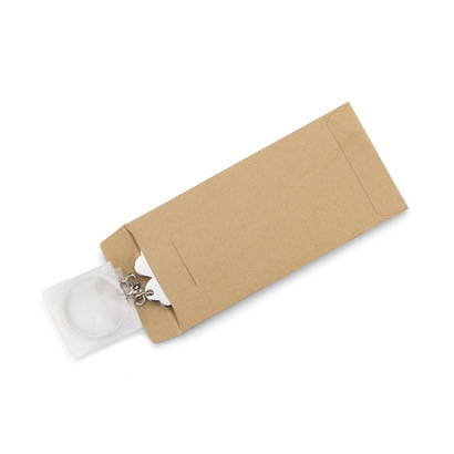 Brelok metalowy LUCK srebrny