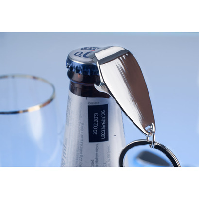 Brelok 2 w 1 APER srebrny