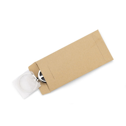 Breloki metalowe z grawerem AUTO srebrny