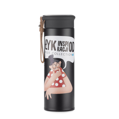 Butelka termiczna MACHO 450 ml czarny