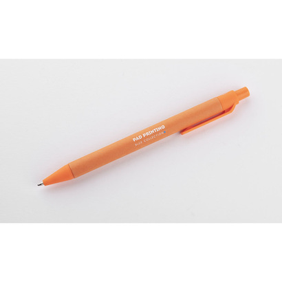 Długopis papierowy POLI pomarańczowy
