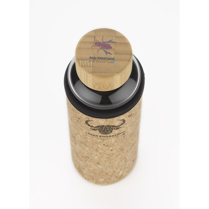 Butelka szklana VENI 550 ml przezroczysty