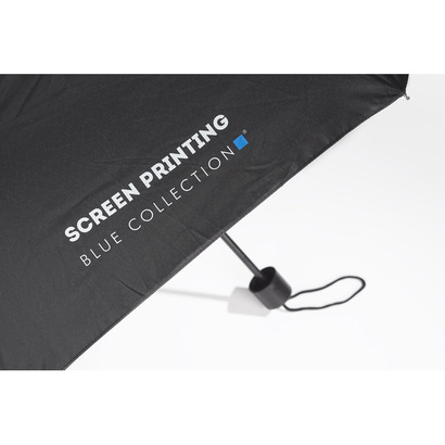 Worek na sznurkach z parasolem RAINY czarny