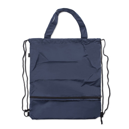 Worek na sznurkach z parasolem RAINY granatowy