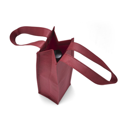 Torebka na wino BINU bordowy