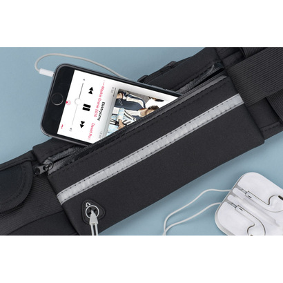 Torebka biodrowa ENDO czarny