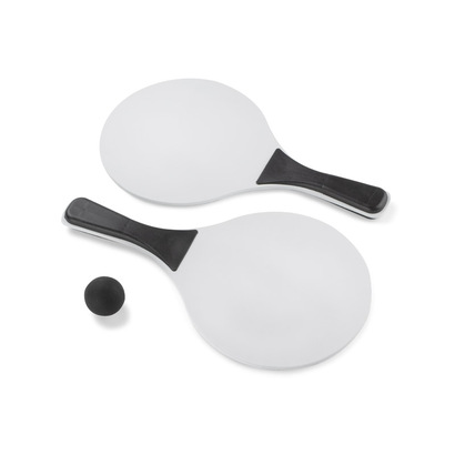 Zestaw rakietek plażowych TINES czarny