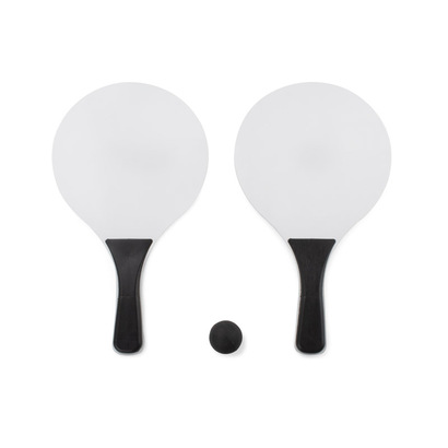 Zestaw rakietek plażowych TINES czarny