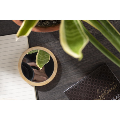 Bambusowe lusterko LALA brązowy