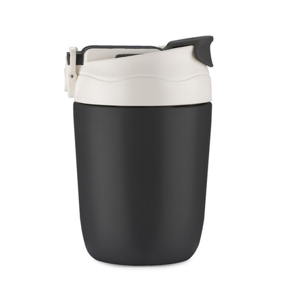 Kubek termiczny DOPPIO 360 ml czarny