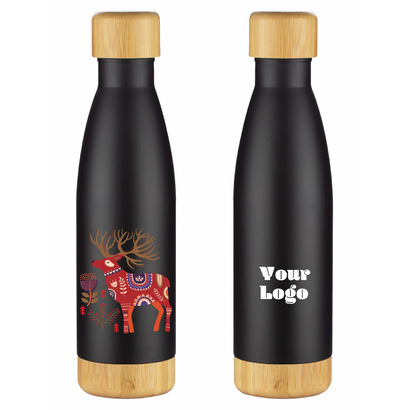 Butelka termiczna TILLI 500 ml czarny