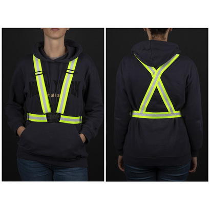 Szelki odblaskowe REFI żółty