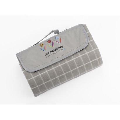 Koc piknikowy CHECK naturalny