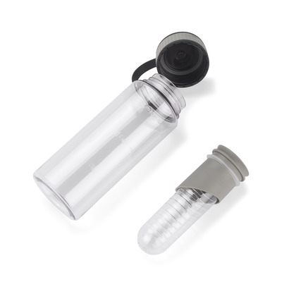 Bidon z wkładem na owoce FRUGT 800 ml szary