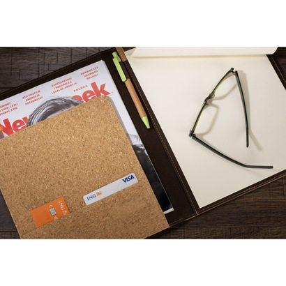 Teczka konferencyjna AGENDE brązowy