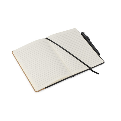 Zestaw - notes z długopisem ZENIX czarny