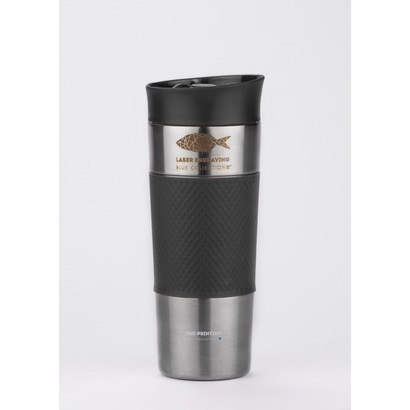 Kubek termiczny RONDE 425 ml czarny