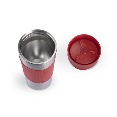 Kubek termiczny RONDE 425 ml czerwony