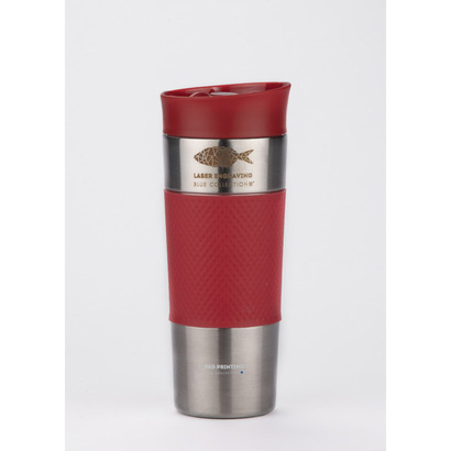 Kubek termiczny RONDE 425 ml czerwony