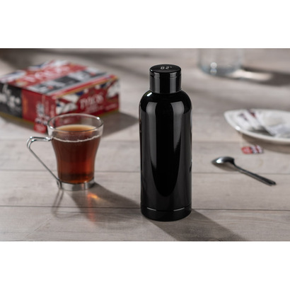 Butelka termiczna z termometrem CELIKA 500 ml czarny