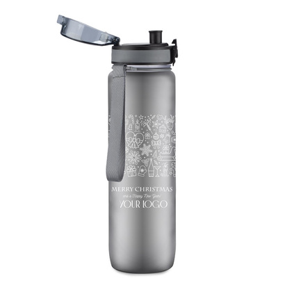 Bidon motywacyjny 1000 ml MOTIVA czarny