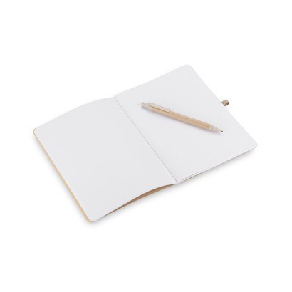 Notes z długopisem REMATT naturalny