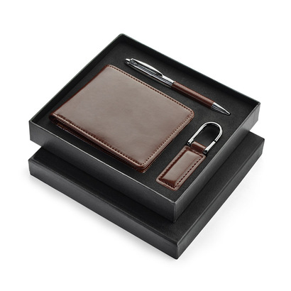 Zestaw upominkowy MARCUS brązowy