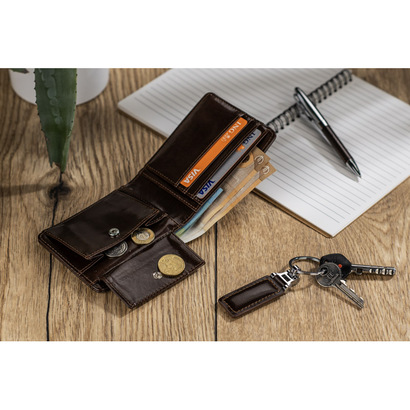 Zestaw upominkowy MARCUS brązowy