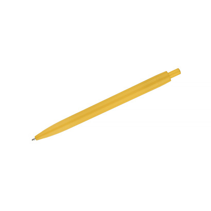 Długopisy plastikowe z nadrukiem BASIC żółty