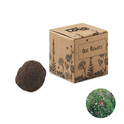 Kulka z nasionami kwiatów BOMBI II