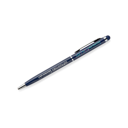 Długopis reklamowy touch TIN 2 granatowy