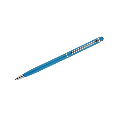 Długopis reklamowy touch TIN 2 błękitny