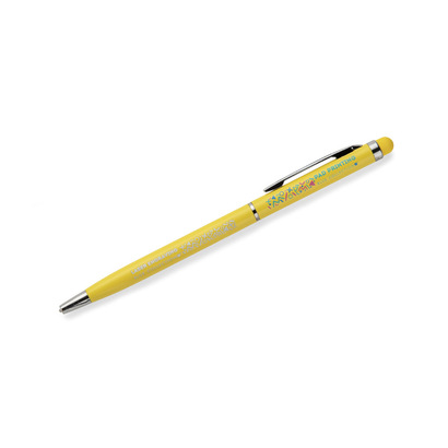 Długopis reklamowy touch TIN 2 żółty