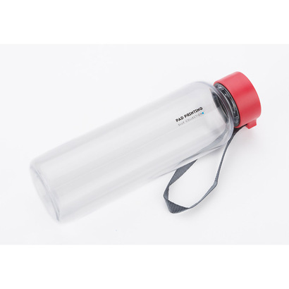 Butelka CLEAR 500 ml czerwony