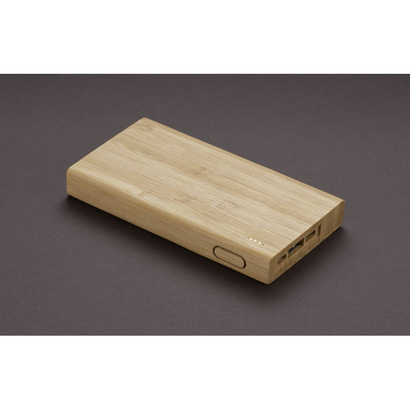 Power bank SILVA 8000 mAh brązowy