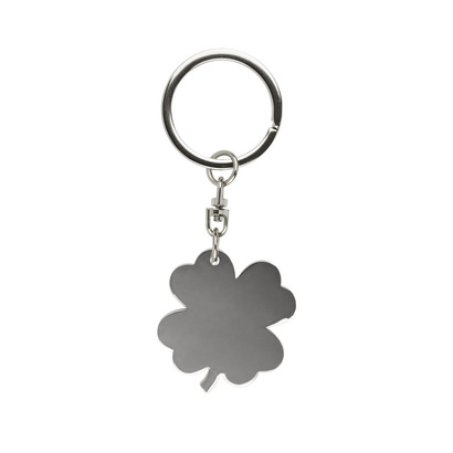 Brelok metalowy LUCK srebrny