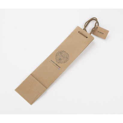 Torebka na wino GABA brązowy