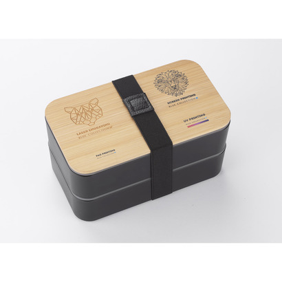 Pojemnik COUPLE 960 ml czarny