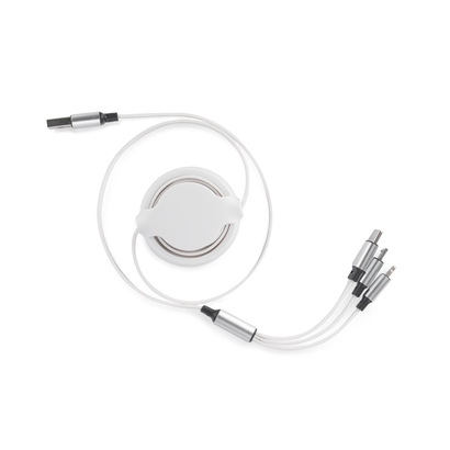 Kabel USB 3 W 1 BALJO biały