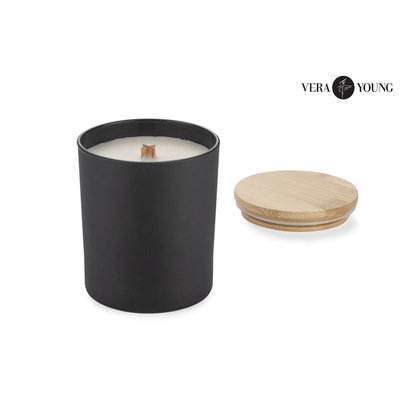 Świeca sojowa 220g - Christmas Tree - VERA YOUNG czarny