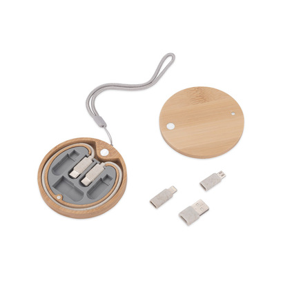 Zestaw kabli do ładowania MIJATO naturalny