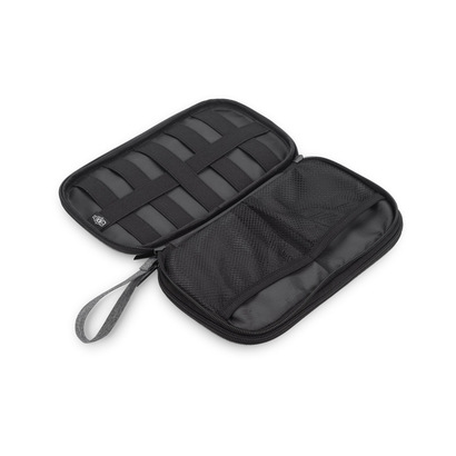 Portfel podróżny rPET CHILLGO, RFID szary