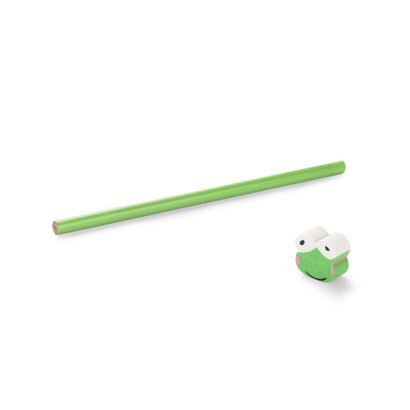 OŁÓWEK z gumką FUNNI MIX - Miś zielony