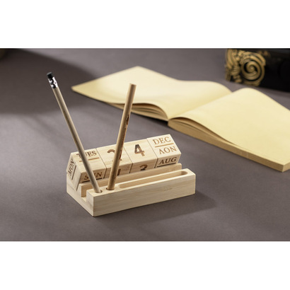 Kalendarz bambusowy NEN naturalny