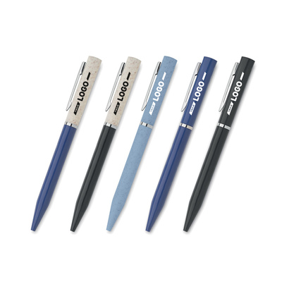 Długopis wykręcany słoma/ABS MAIPEN