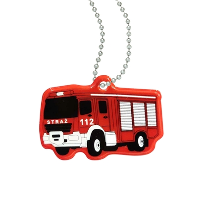 Zawieszka odblaskowa miękka STRAŻ