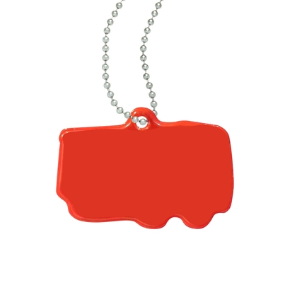 Zawieszka odblaskowa miękka STRAŻ - szczegóły